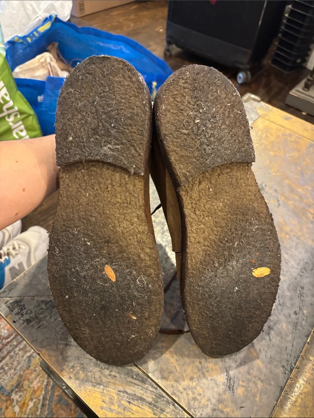 Drakes Brown Suede Chukka Boots